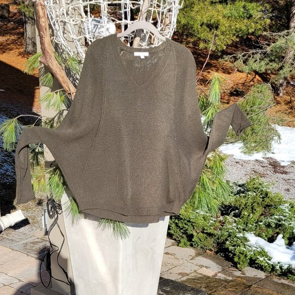 DON’T ASK WHY, knit sweater, One Size, dark army green - Picture 5 of 10